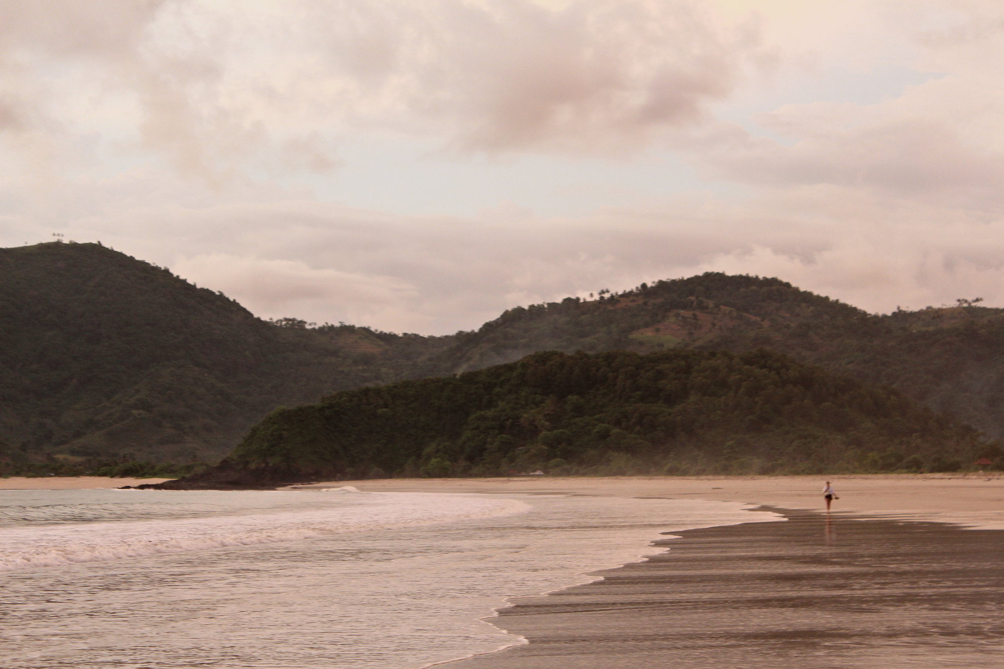 Coastline in Lombok, Indonesia